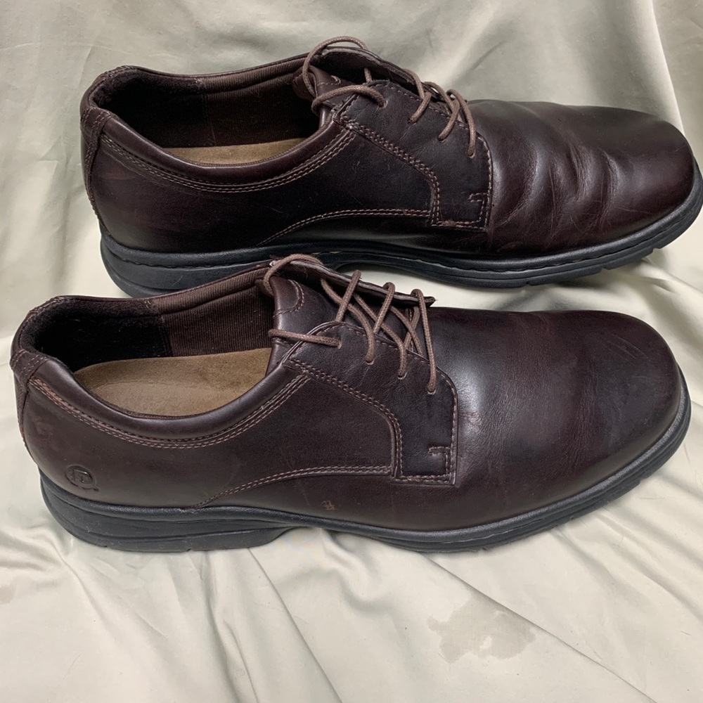 Men’s Dunham Casual Sz15 Xwide Dark Brown leather